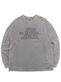 【送料無料】EVISU FIRE DAICOCK L/S TEE LIGHT GREY