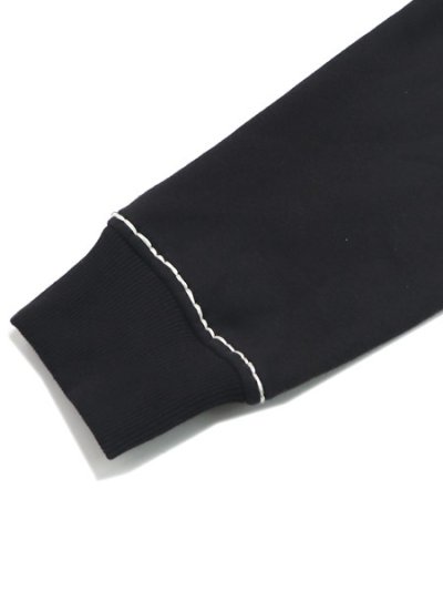 画像6: 【送料無料】TRUE RELIGION HORSESHOE APPLIQUE SUPER T FLEECE HOODIE JET BLACK