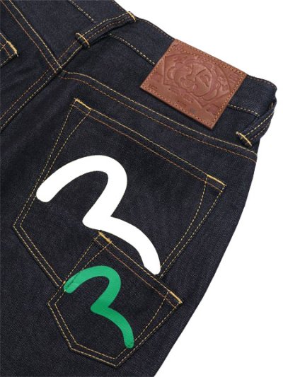 画像5: 【送料無料】EVISU HT,MULTI POCKET DENIM SHORT RAW INDIGO