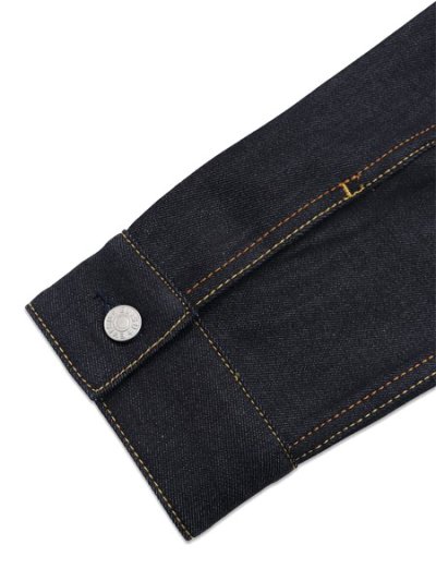 画像8: 【送料無料】EVISU HT,MULTI POCKET DENIM JACKET RAW INDIGO