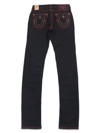 画像1: 【送料無料】TRUE RELIGION ROCCO STACKED SUPER T FLAP SKINNY BODY RINSE BLACK