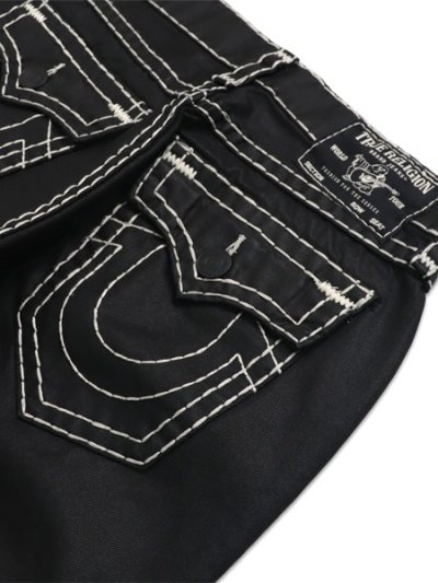 画像5: 【送料無料】TRUE RELIGION BOBBY SUPER T COATED BAGGY COATED BLK