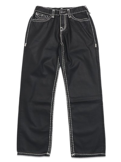 画像2: 【送料無料】TRUE RELIGION BOBBY SUPER T COATED BAGGY COATED BLK