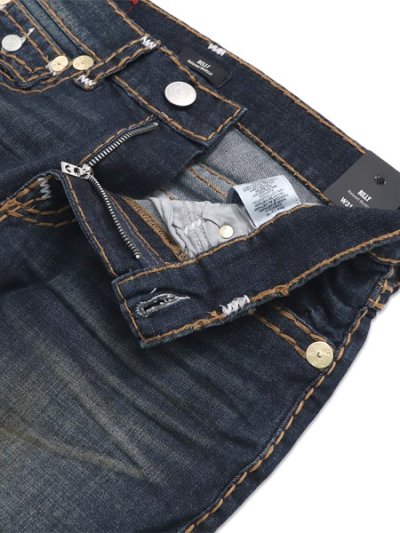 画像4: 【送料無料】TRUE RELIGION BILLY SUPER T FLAP BOOTCUT MIDNIGHT SPARK DARK WASH
