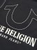 画像7: 【送料無料】TRUE RELIGION HORSESHOE APPLIQUE SUPER T FLEECE HOODIE JET BLACK (7)
