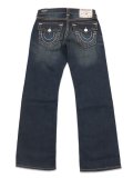 【送料無料】TRUE RELIGION BILLY SUPER T FLAP BOOTCUT MIDNIGHT SPARK DARK WASH