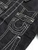 画像4: 【送料無料】TRUE RELIGION OVERSIZED SUPER T COATED DENIM JACKET COATED BLK (4)