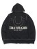 画像1: 【送料無料】TRUE RELIGION HORSESHOE APPLIQUE SUPER T FLEECE HOODIE JET BLACK (1)