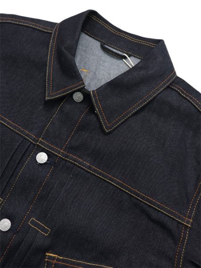 画像3: 【送料無料】EVISU HT,MULTI POCKET DENIM JACKET RAW INDIGO