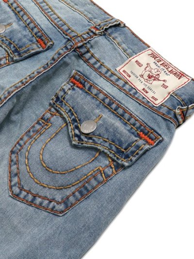画像5: 【送料無料】TRUE RELIGION VINNY SUPER T ULTRA BAGGY SHORT SHATTERED MEDIUM INDIGO WASH