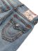 画像5: 【送料無料】TRUE RELIGION VINNY SUPER T ULTRA BAGGY SHORT SHATTERED MEDIUM INDIGO WASH (5)