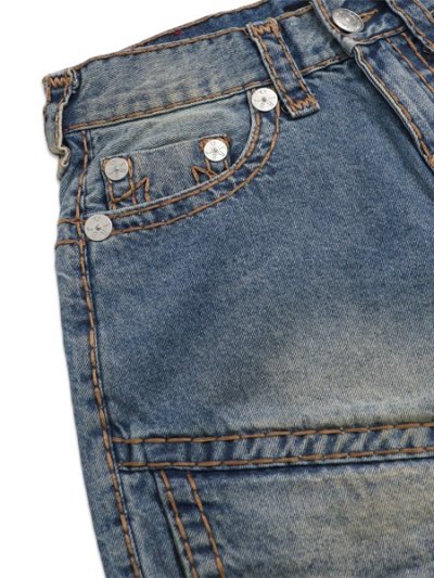 画像3: 【送料無料】TRUE RELIGION VINNY MOTO SUPER T ULTRA BAGGY DOWNTOWN PULSE MEDIUM WASH