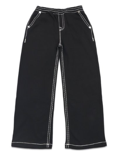 画像2: 【送料無料】TRUE RELIGION SUPER T FLEECE SWEAT PANT JET BLACK