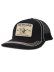 画像1: 【送料無料】TRUE RELIGION BIG T TRUCKER HAT BLACK/NATURAL (1)
