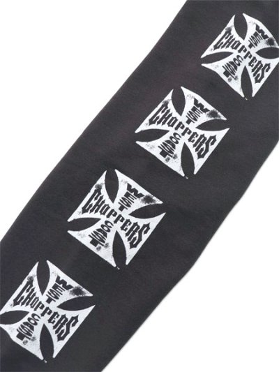 画像5: 【送料無料】WEST COAST CHOPPERS LONG BEACH CROSS LOGO PULLOVER HOODIE