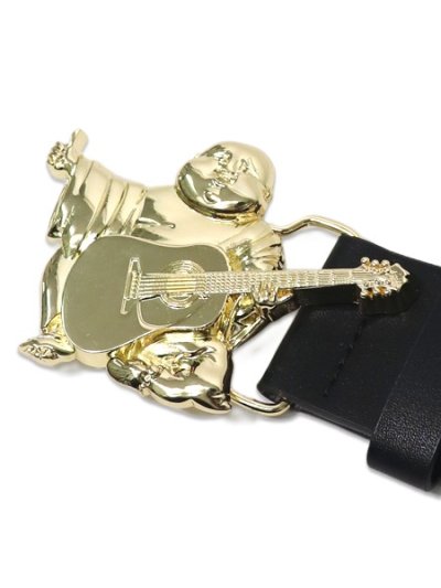 画像2: 【送料無料】TRUE RELIGION BUDDHA BELT BLACK/GOLD