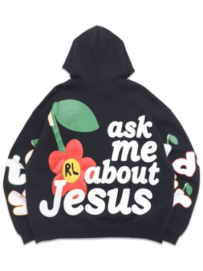 画像1: 【送料無料】RED LETTERS ASK ME ABOUT JESUS SCATTERED ZIP UP