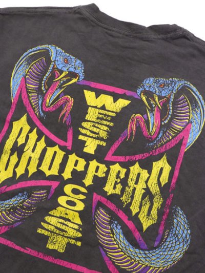 画像4: WEST COAST CHOPPERS GARMENT DYED COBRA TEE