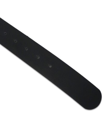 画像3: 【送料無料】TRUE RELIGION HORSESHOE BUCKLE BELT BLACK