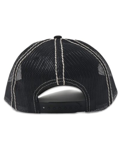 画像4: 【送料無料】TRUE RELIGION BIG T TRUCKER HAT BLACK/NATURAL