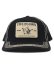 画像2: 【送料無料】TRUE RELIGION BIG T TRUCKER HAT BLACK/NATURAL (2)