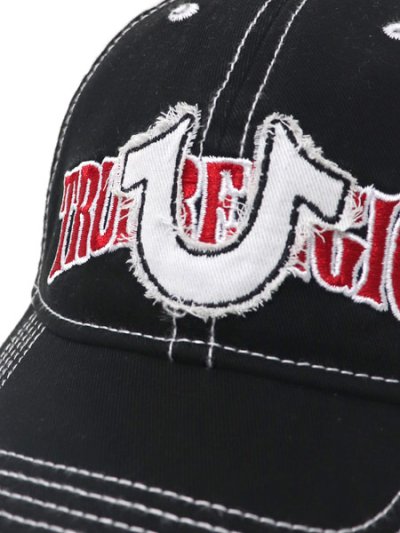 画像6: 【送料無料】TRUE RELIGION HORSESHOE LOGO SNAPBACK BLACK