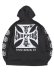 画像2: 【送料無料】WEST COAST CHOPPERS LONG BEACH CROSS LOGO PULLOVER HOODIE (2)