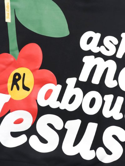 画像4: 【送料無料】RED LETTERS ASK ME ABOUT JESUS SCATTERED ZIP UP