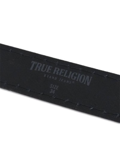 画像4: 【送料無料】TRUE RELIGION BIG T BUDDHA BUCKLE BELT BLACK/GOLD