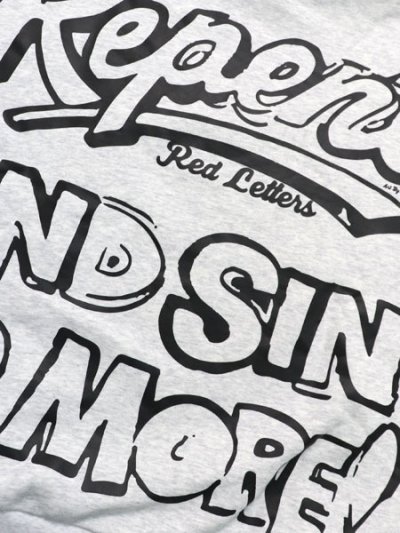 画像4: 【送料無料】RED LETTERS NO MORE SIN SCATTERED HOODIE