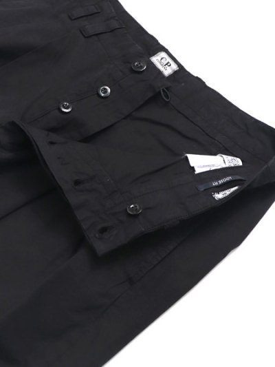 画像5: 【送料無料】C.P.COMPANY BERMUDA BERMUDA IN CTN GABARDINE BLACK