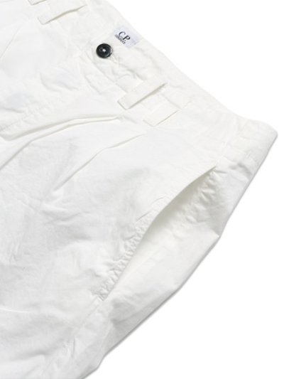 画像4: 【送料無料】C.P.COMPANY BERMUDA BERMUDA IN CTN GABARDINE GAUZE WHITE