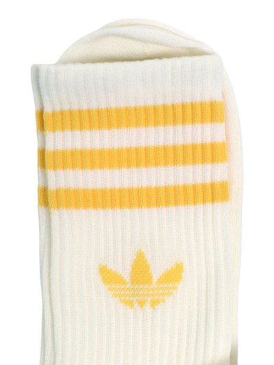 画像6: ADIDAS 3 STRIPES CREW SOCKS 3 PAIRS-OFF WHITE