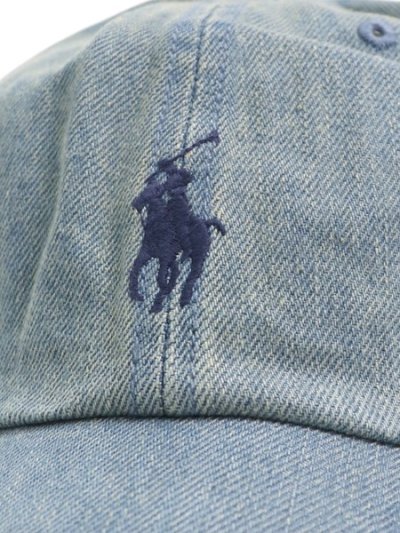 画像6: 【送料無料】POLO RALPH LAUREN DENIM BALL CAP LIGHT WASH DENIM