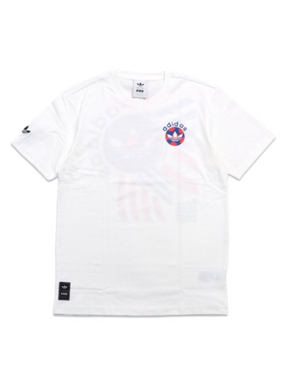 画像2: ADIDAS ARCHIVE FOOTBALL GRAPHIC TEE-WHITE