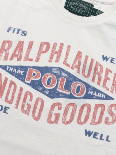 画像3: 【送料無料】POLO RALPH LAUREN POLO COUNTRY INDIGO GOODS TEE