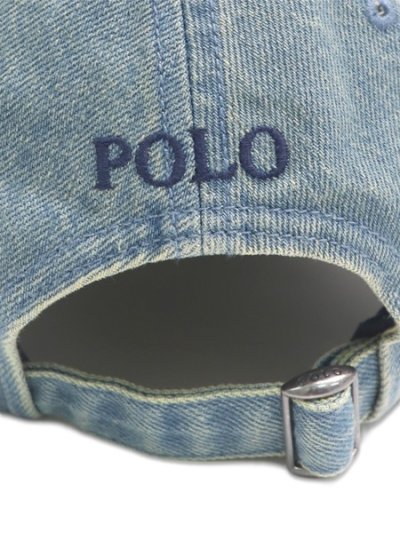 画像7: 【送料無料】POLO RALPH LAUREN DENIM BALL CAP LIGHT WASH DENIM