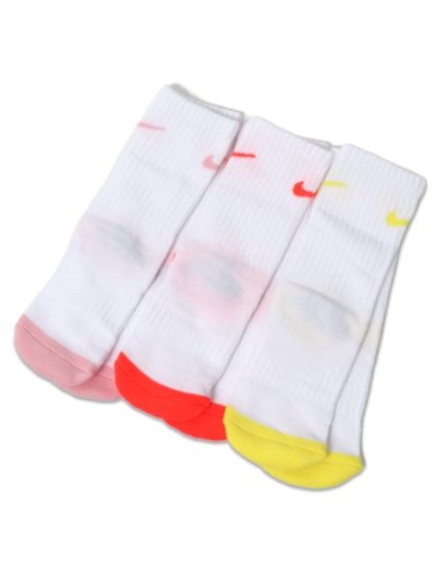 画像3: 【KIDS】NIKE KIDS 6PK NIKE SMILEY CREW-MEDIUM SOFT PINK