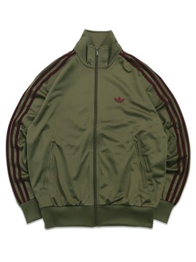 画像1: 【送料無料】ADIDAS FIREBIRD TRACK TOP-FOCUS OLIVE/MAROON