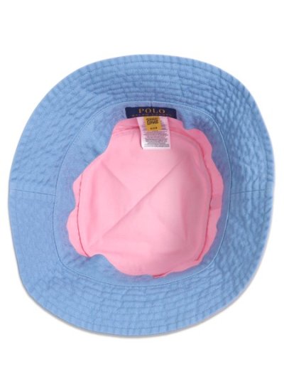 画像5: 【送料無料】POLO RALPH LAUREN LOFT LOGO BUCKET HAT CARMEL PINK