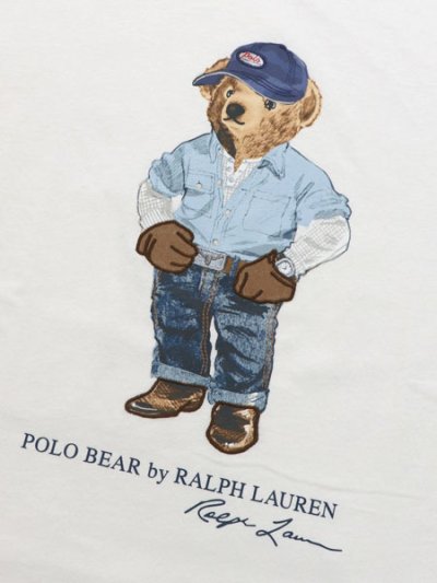 画像3: 【送料無料】POLO RALPH LAUREN NEVIS-DENIM BEAR TEE