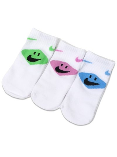 画像4: 【KIDS】NIKE INFANT 6PK NIKE SMILEY ANK-MEDIUM SOFT PINK