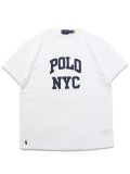 【送料無料】POLO RALPH LAUREN POLO NYC TEE WHITE