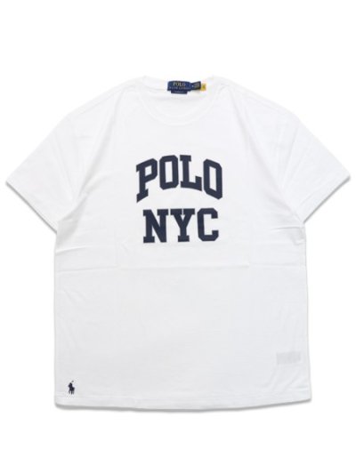 画像1: 【送料無料】POLO RALPH LAUREN POLO NYC TEE WHITE