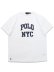 画像1: 【送料無料】POLO RALPH LAUREN POLO NYC TEE WHITE (1)