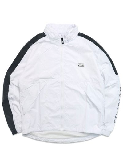 画像1: 【送料無料】PRO CLUB FULL COURT WINDBREAKER JACKET WHITE/BLACK