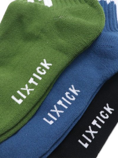 画像3: LIXTICK DRIP SOCKS 3PACK REV 9.5 LEAF GRN/LIGHT NAVY/BLACK