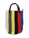 【送料無料】WHIMSY SOCKS CROCHET KNIT BAG MULTI
