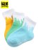 画像1: 【KIDS】LIXTICK REV BABY DRIP SOCKS 3P T.BLUE/YELLOW/MINT (1)