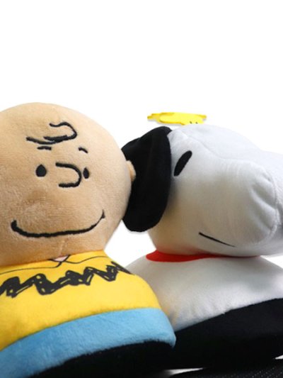 画像5: ODD SOX PEANUTS CHARLIE BROWN AND SNOOPY 3D SLIPPERS